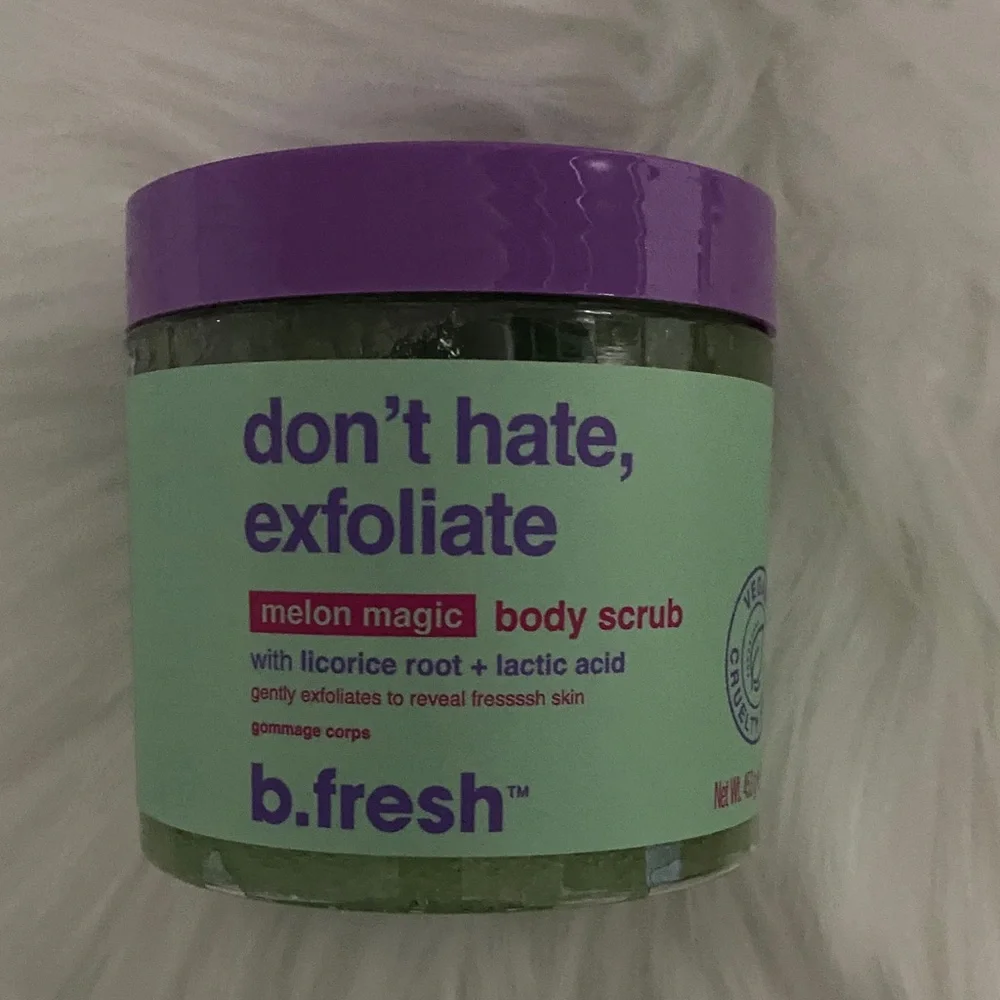 Don’t hate exfoliate Melon Magic body Scrub - new 16 oz